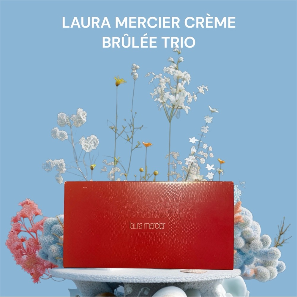 Laura Mercier Crème Brûlée Trio - Vibrant Red